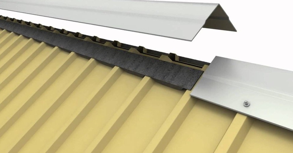 Конёк кровельный: купить для крыши в Минске | Длина до 3.6 м без стыка | Doborka.by