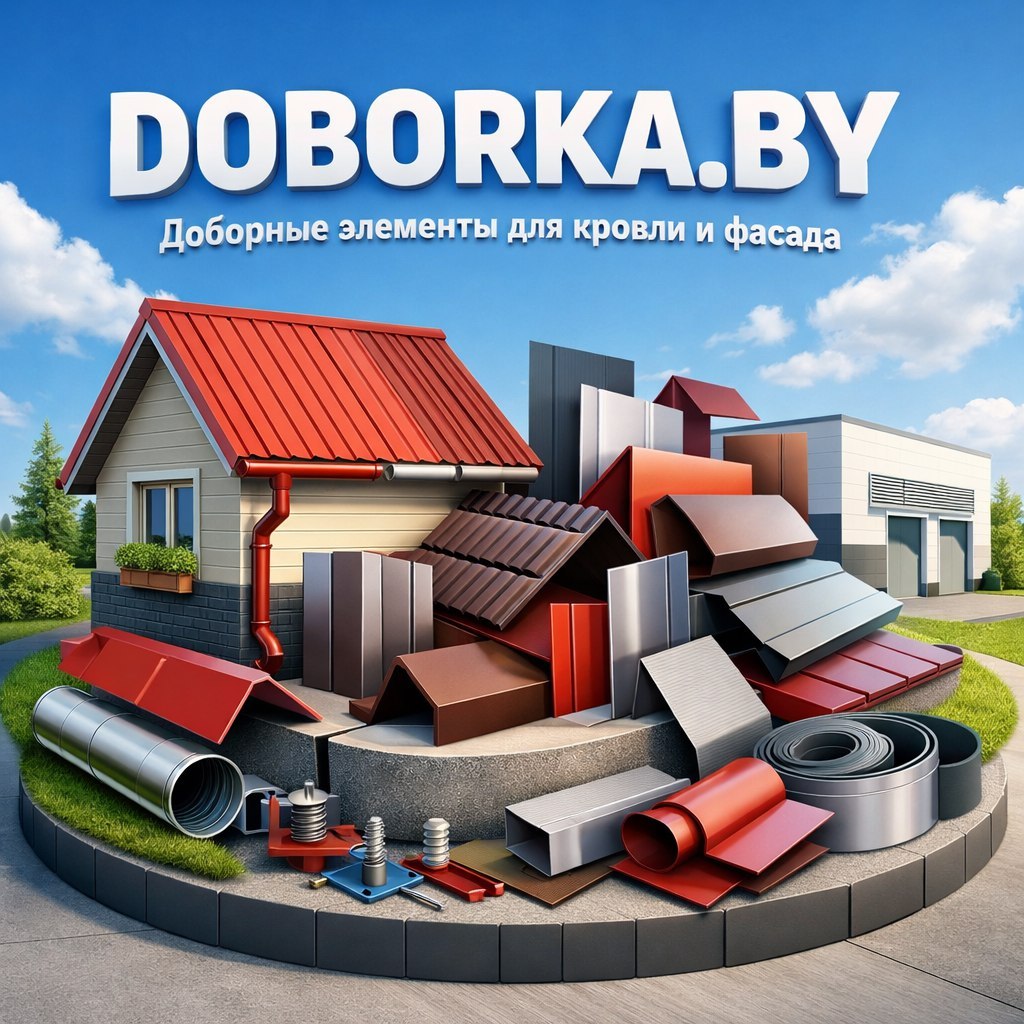 Купить доборы для крыши и фасада в Минске | Производство доборных элементов до 3.6м без стыка | Doborka.by