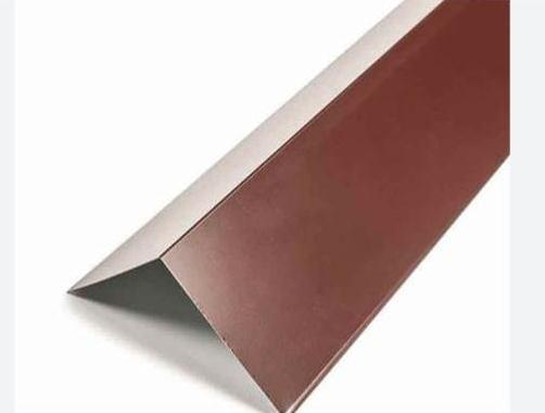 Конёк плоский П-образный для кровли из металлочерепицы | Длина до 3.6 м | Doborka.by